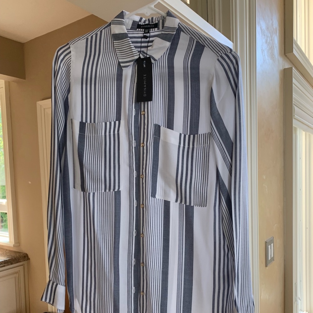 Button down shirt.